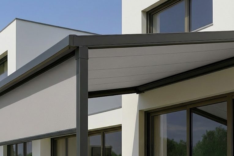 Sonneschutz für Terrassendächer von innen und aussen