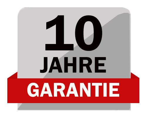 10 Jahre Garantie